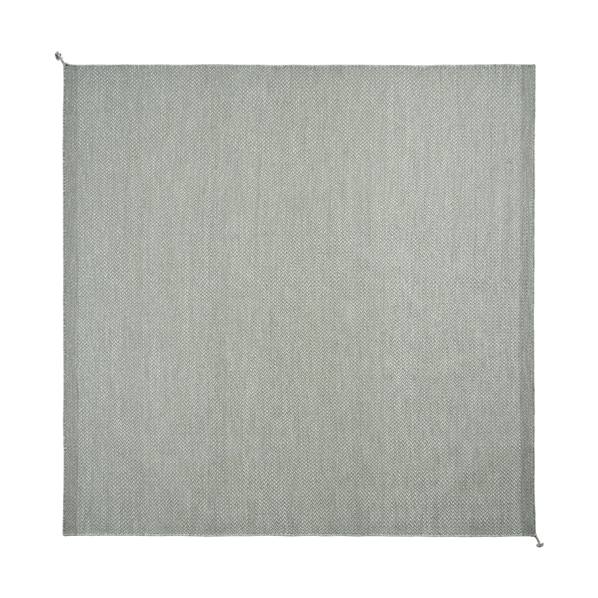 Ply Wollteppich 240x240 cm, Grey Muuto