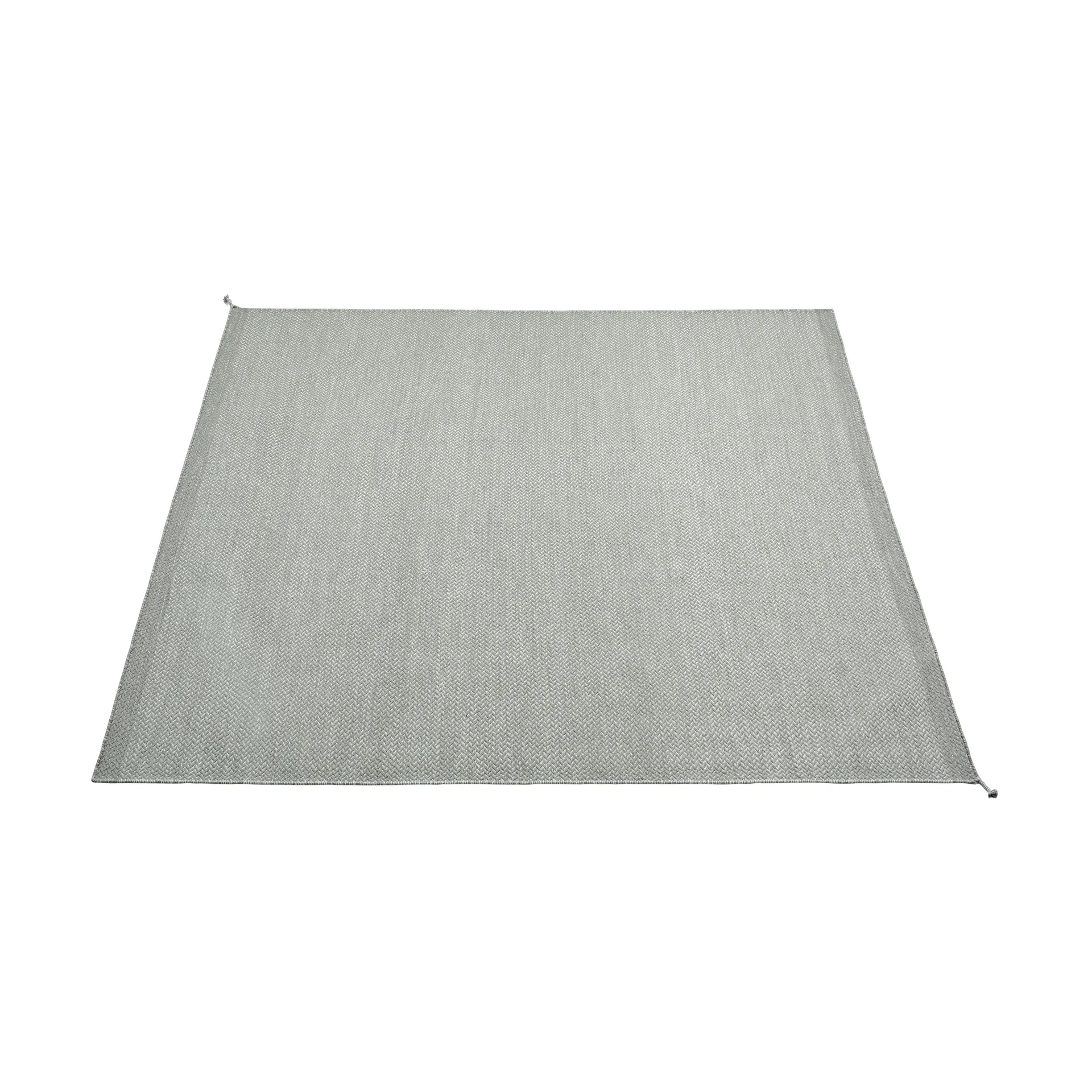 Ply Wollteppich 240x240 cm, Grey Muuto