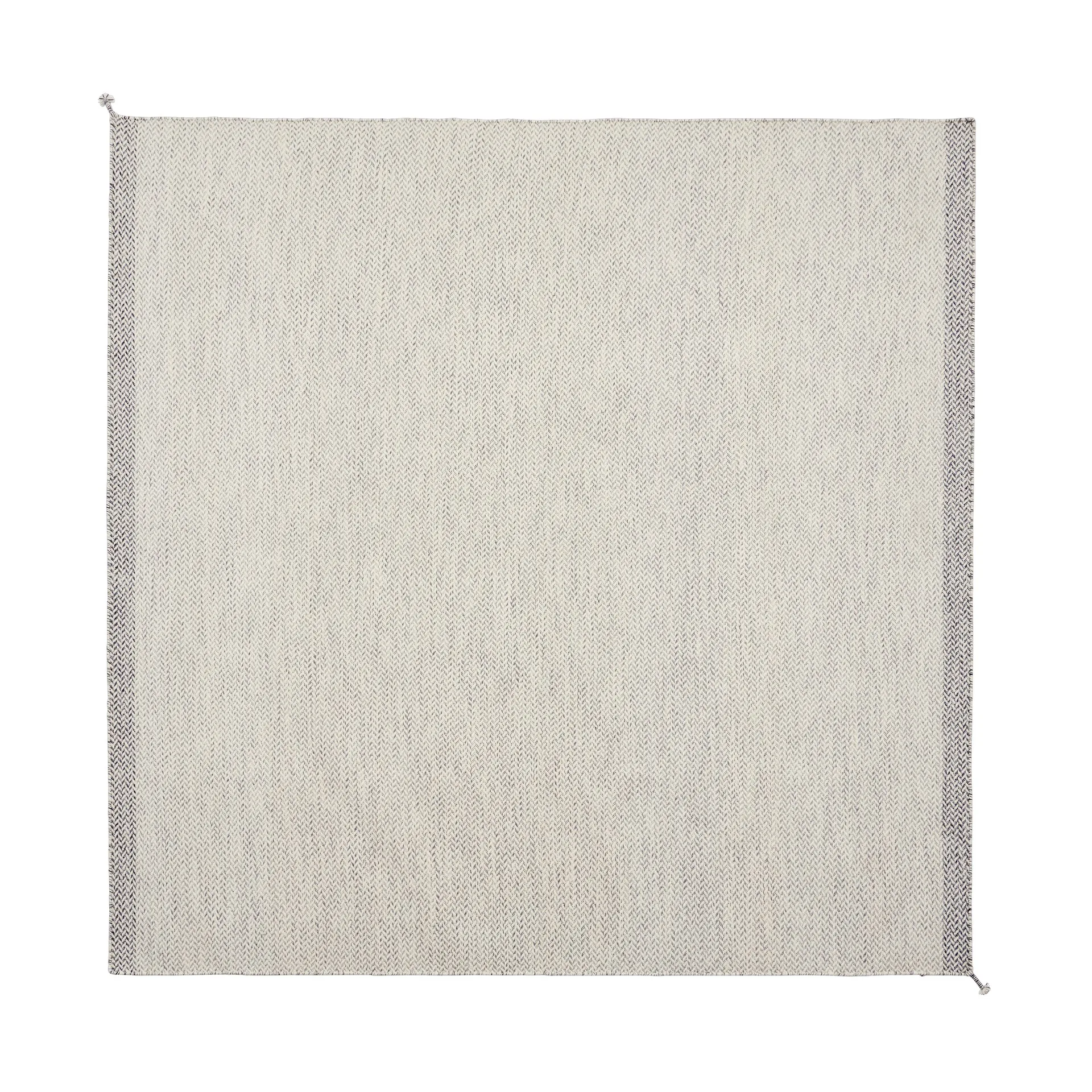 Ply Wollteppich 240x240 cm, Off-white Muuto