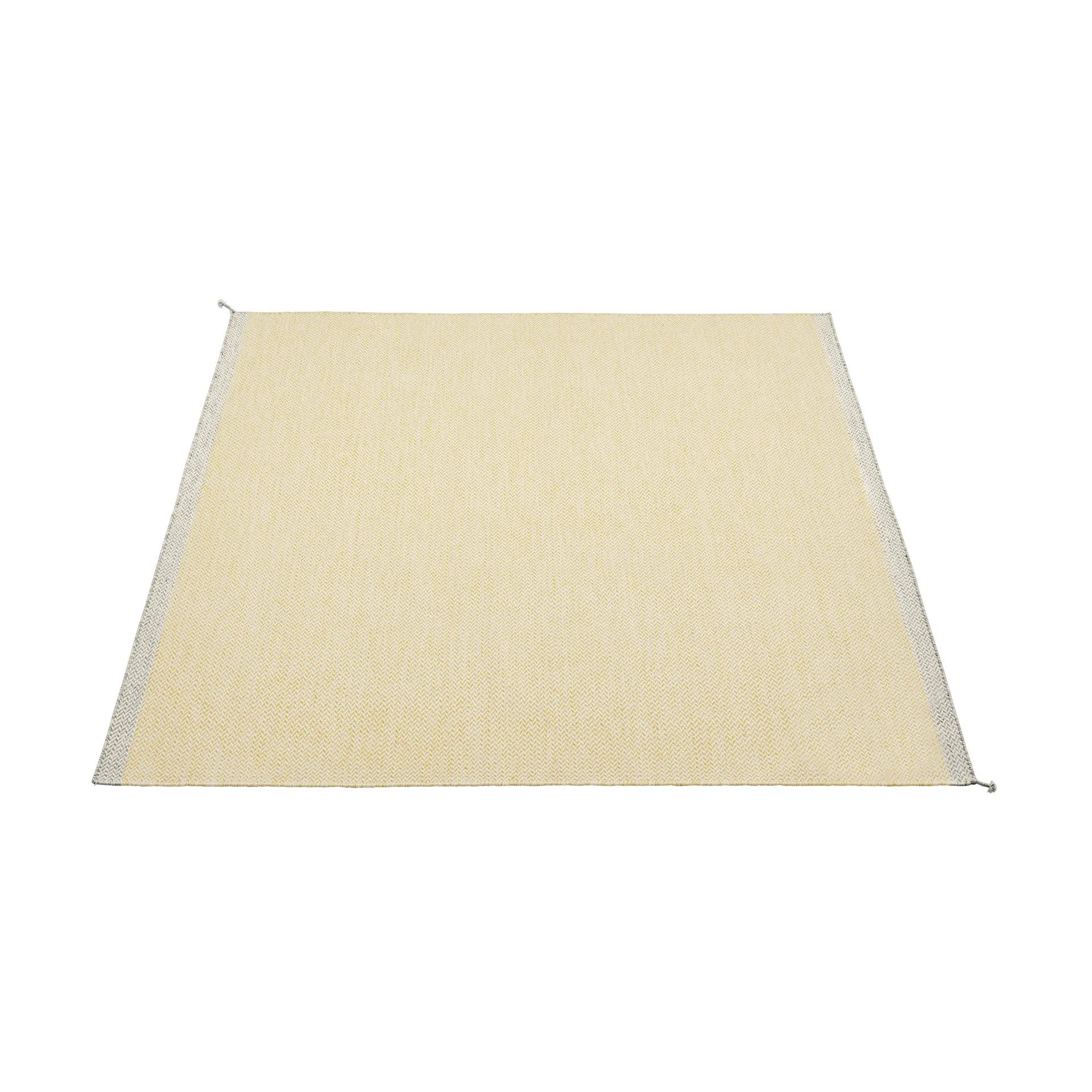Ply Wollteppich 240x240 cm, Yellow Muuto