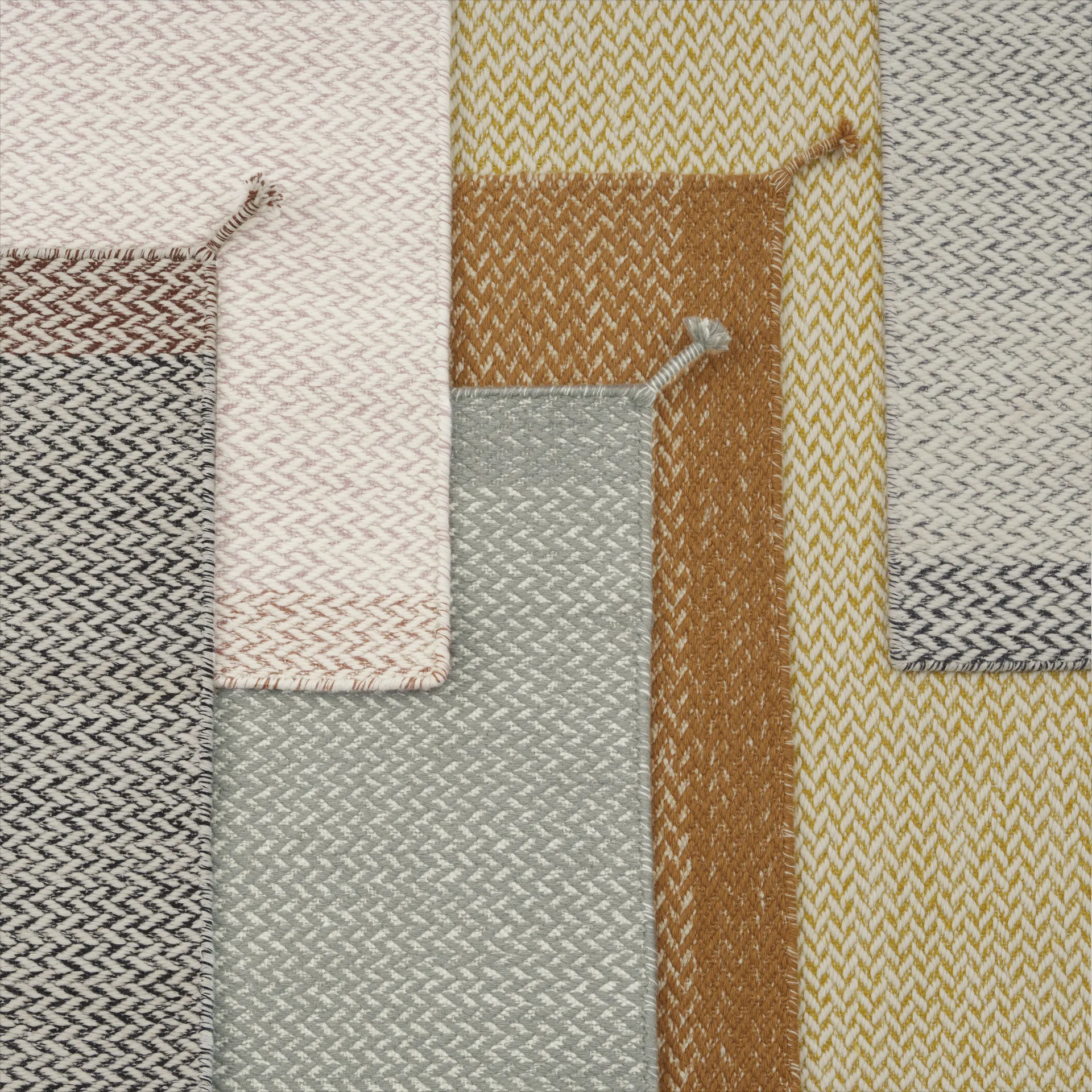 Ply Wollteppich 270 x 360cm, Grey Muuto