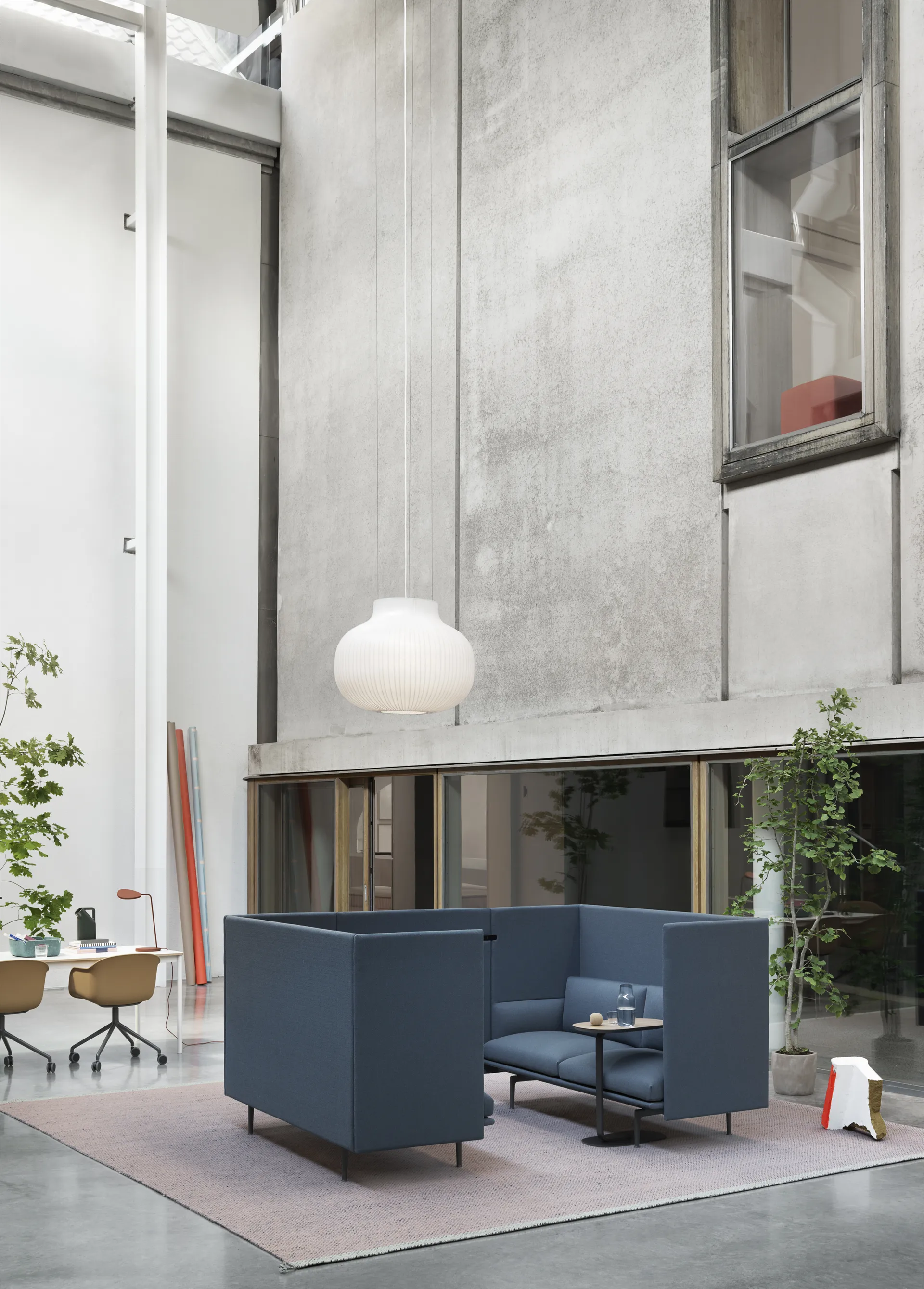 Ply Wollteppich 270 x 360cm, Light Rose Muuto