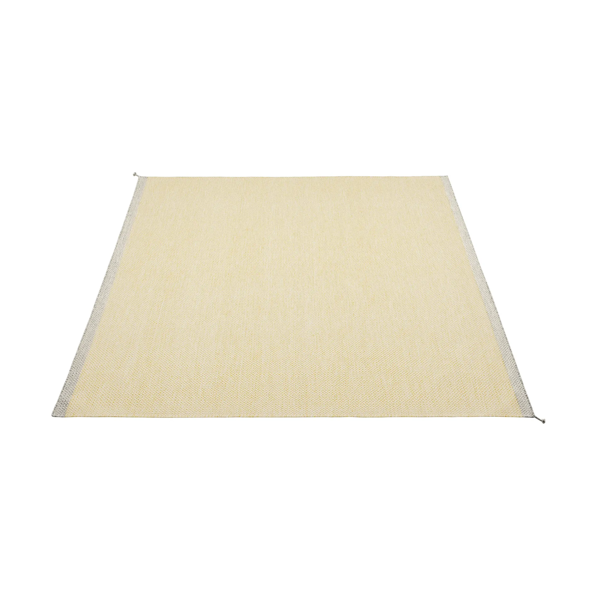 Ply Wollteppich 280x280 cm, Yellow Muuto