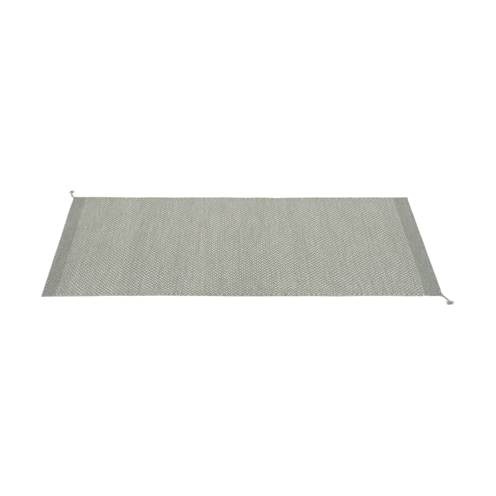 Ply Wollteppich 80 x 200cm, Grey Muuto