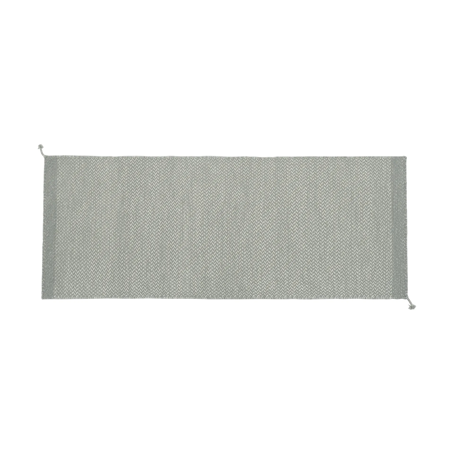 Ply Wollteppich 80 x 200cm, Grey Muuto