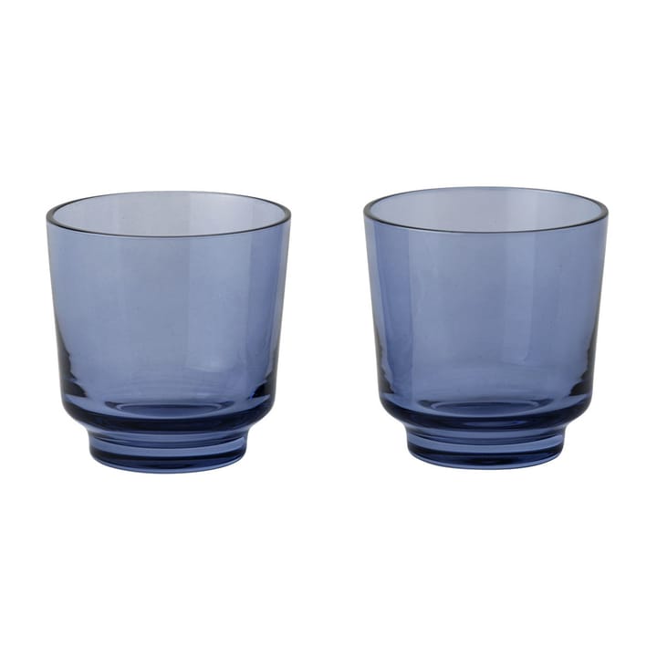 Raise Glas 20cl 2er Pack - Dark blue - Muuto