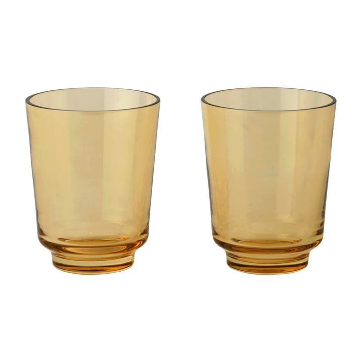 Raise Glas 30cl 2er Pack - Burnt orange - Muuto