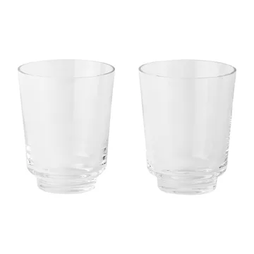 Raise Glas 30cl 2er Pack - Clear - Muuto