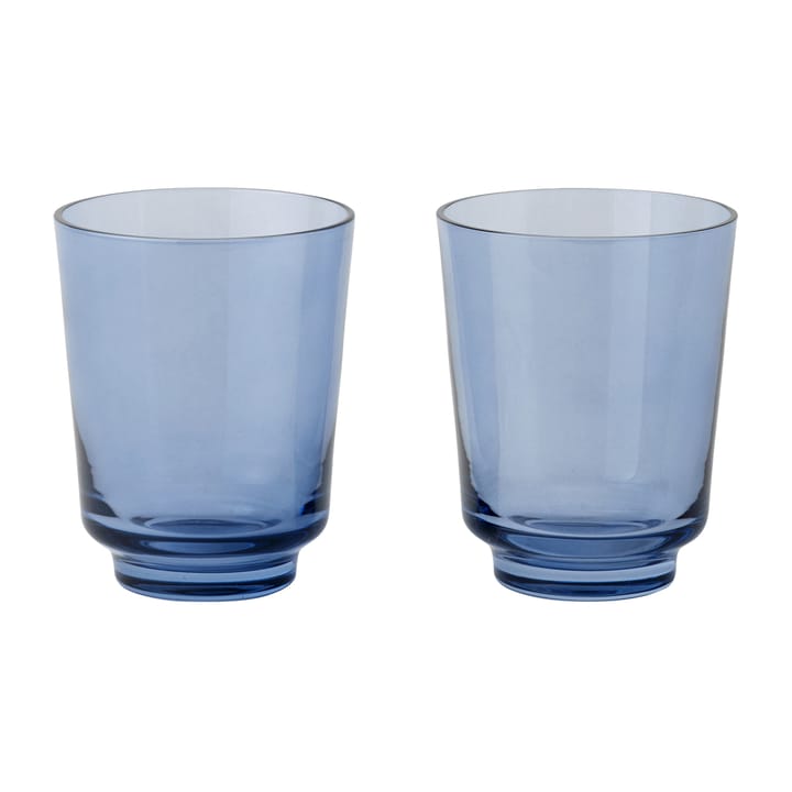 Raise Glas 30cl 2er Pack - Indigo - Muuto