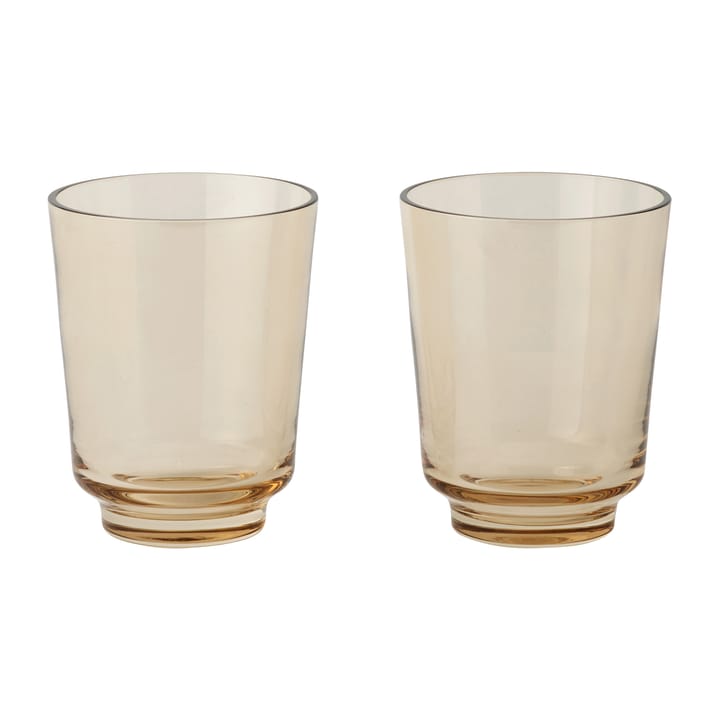 Raise Glas 30cl 2er Pack - Ocker - Muuto