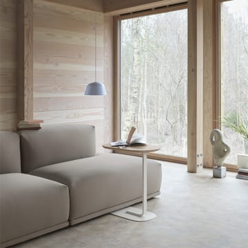 Relate Beistelltisch H: 73,5cm - Smoked oak-Black - Muuto