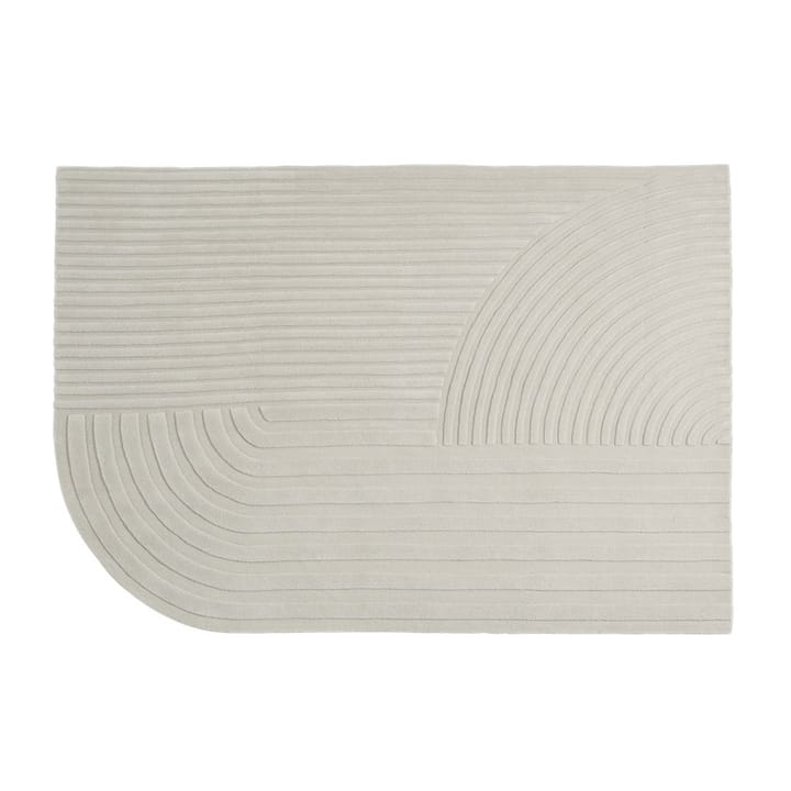 Relevo Teppich 170 x 240 cm - Off-White - Muuto