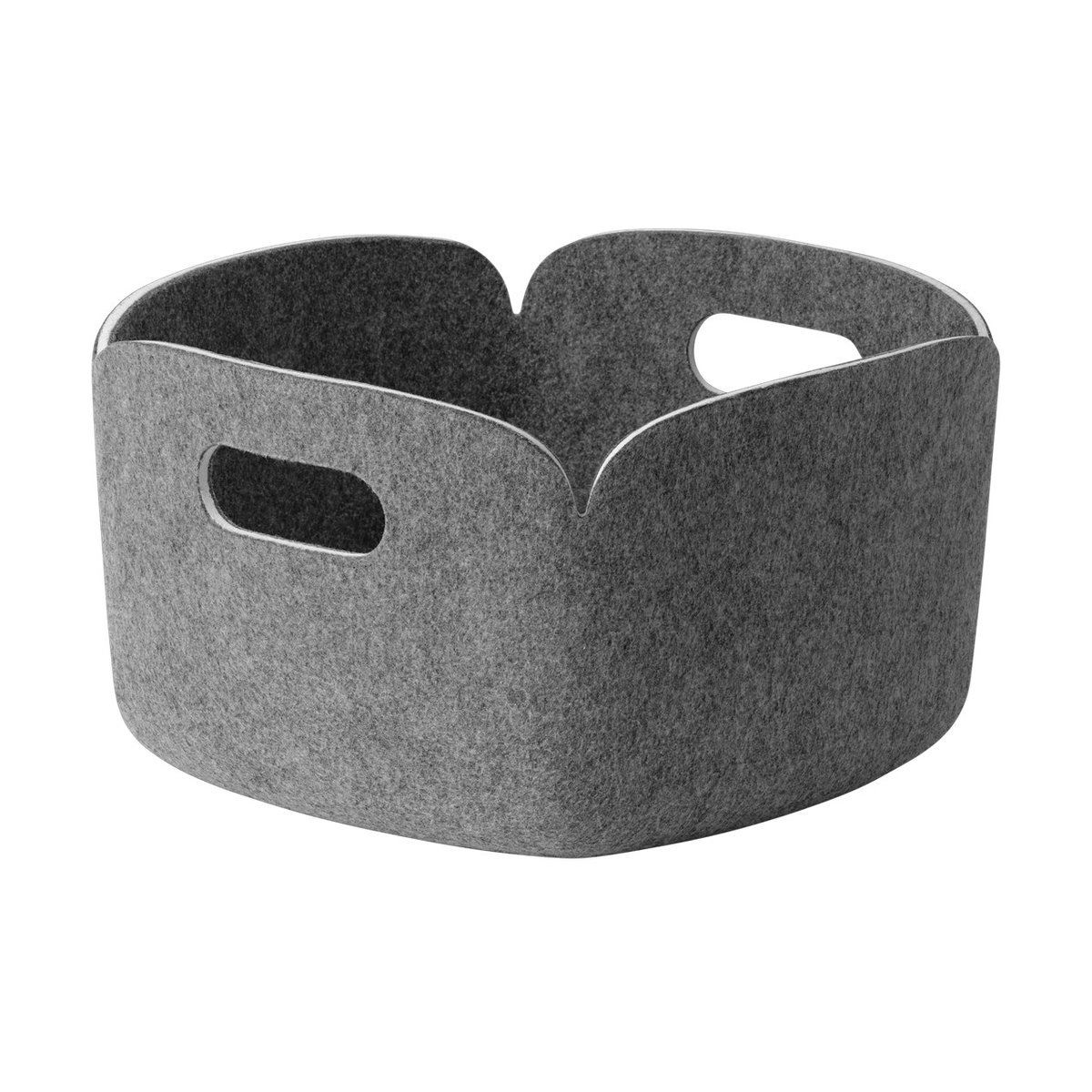 Muuto Restore Aufbewahrungskorb 28x28 cm Grey mélange