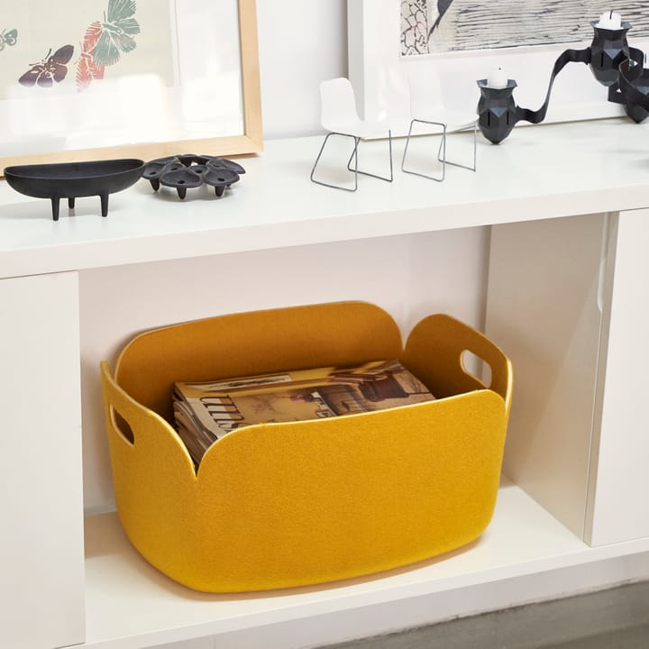 Restore Korb, Gelb Muuto