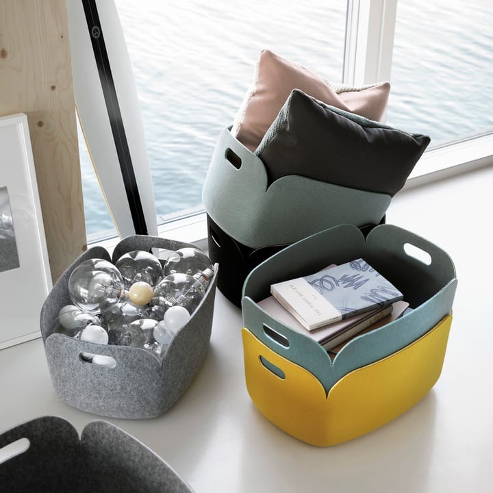 Restore Korb, Gelb Muuto