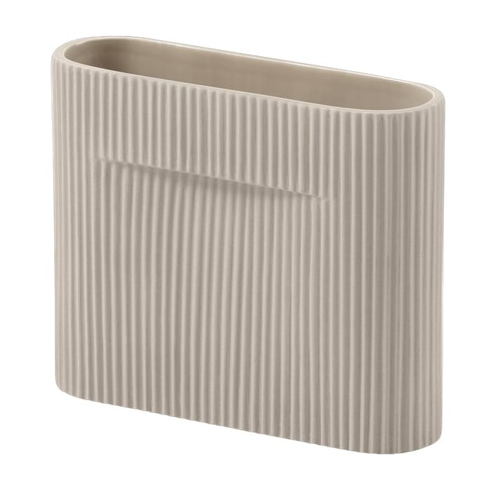 Ridge Vase 16,5cm - Beige - Muuto