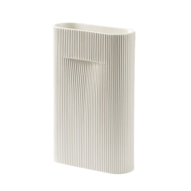 Ridge Vase 35cm - Off white - Muuto
