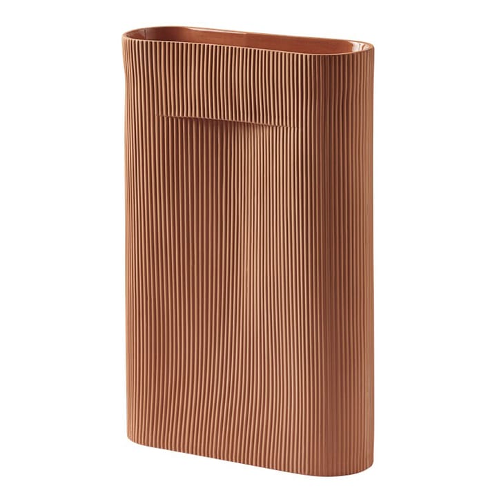Ridge Vase 48,5cm - Terracotta - Muuto