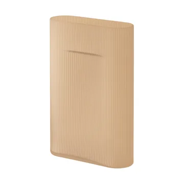 Ridge Vase Milchglas 35 cm - Hellorange - Muuto