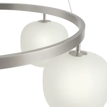 Rime Kronleuchter - Aluminium grey - Muuto