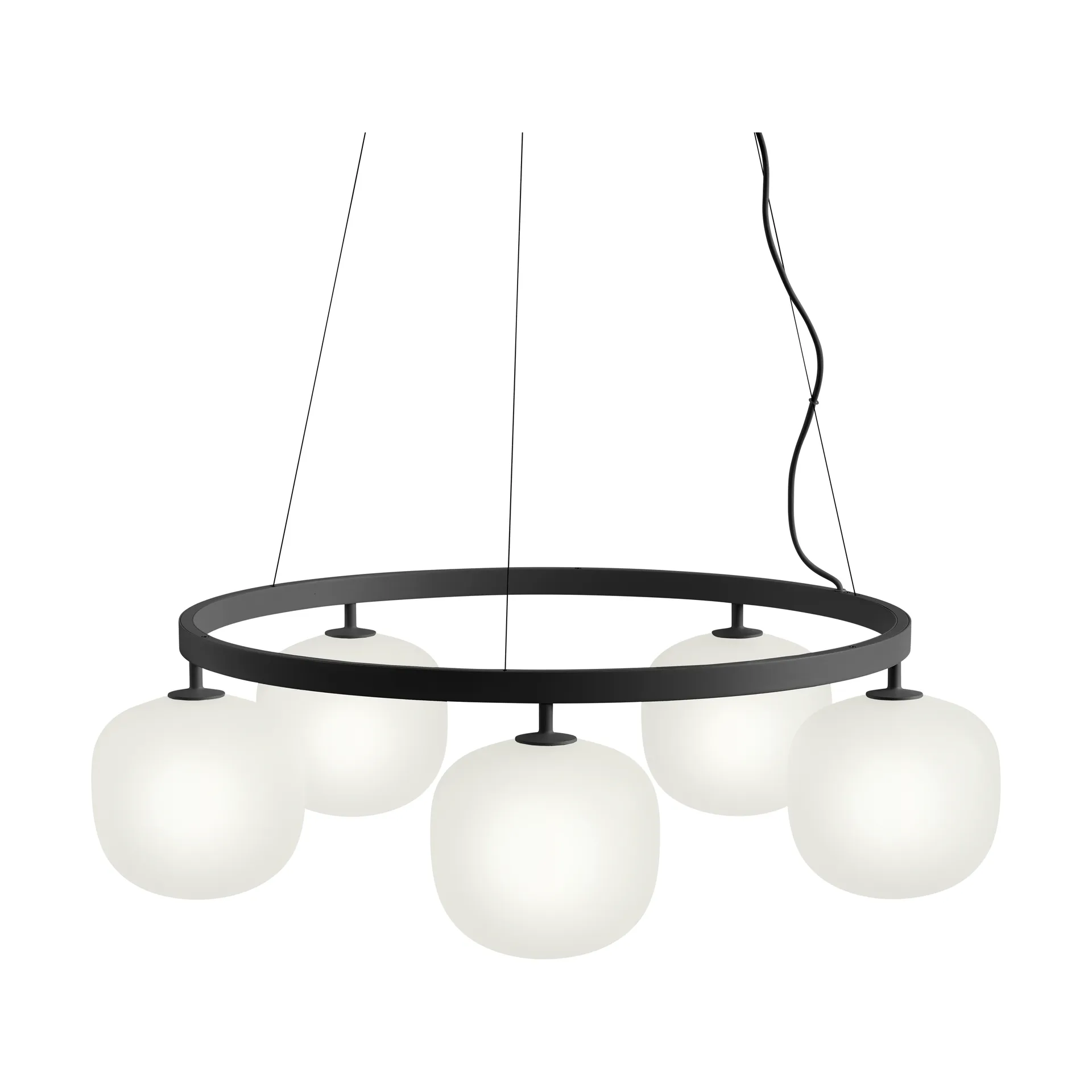 Rime Kronleuchter, Black Muuto