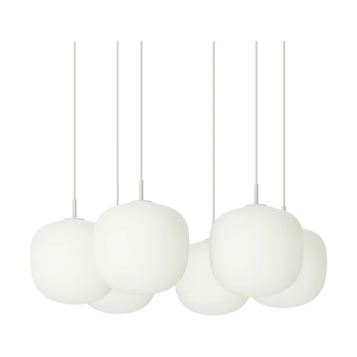 Rime Pendant Cluster 6 Pendel - Weiß, Ø25 cm - Muuto