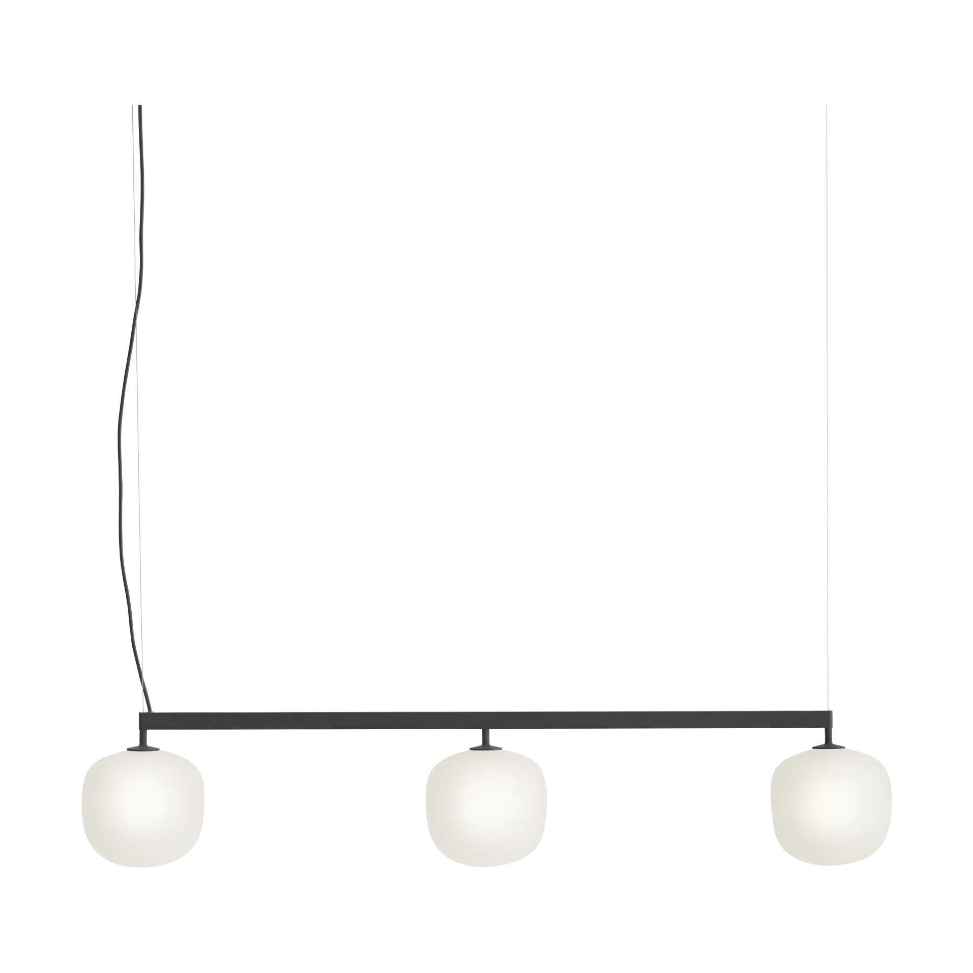 Rime Rail Lamp Pendelleuchte, Black Muuto