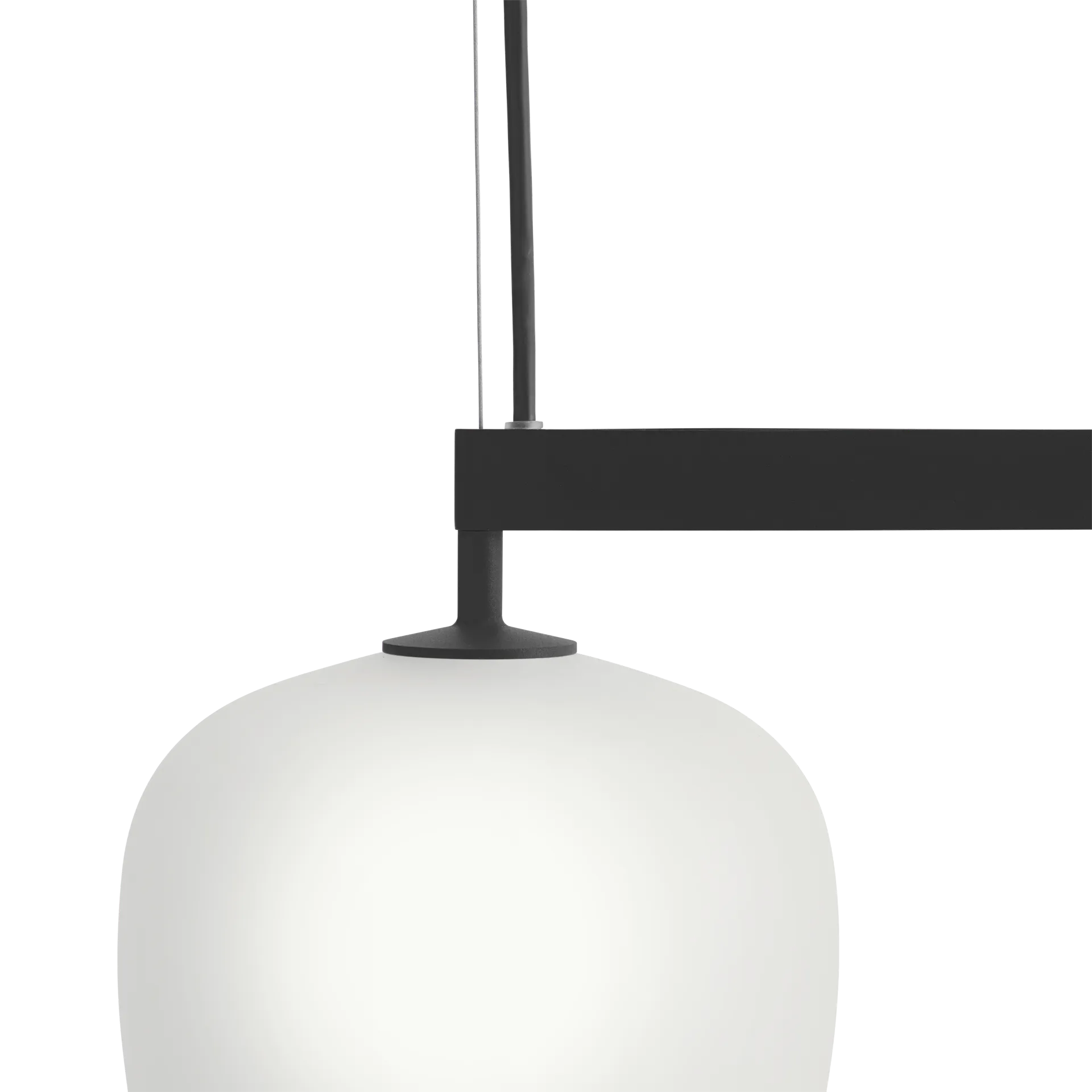 Rime Rail Lamp Pendelleuchte, Black Muuto