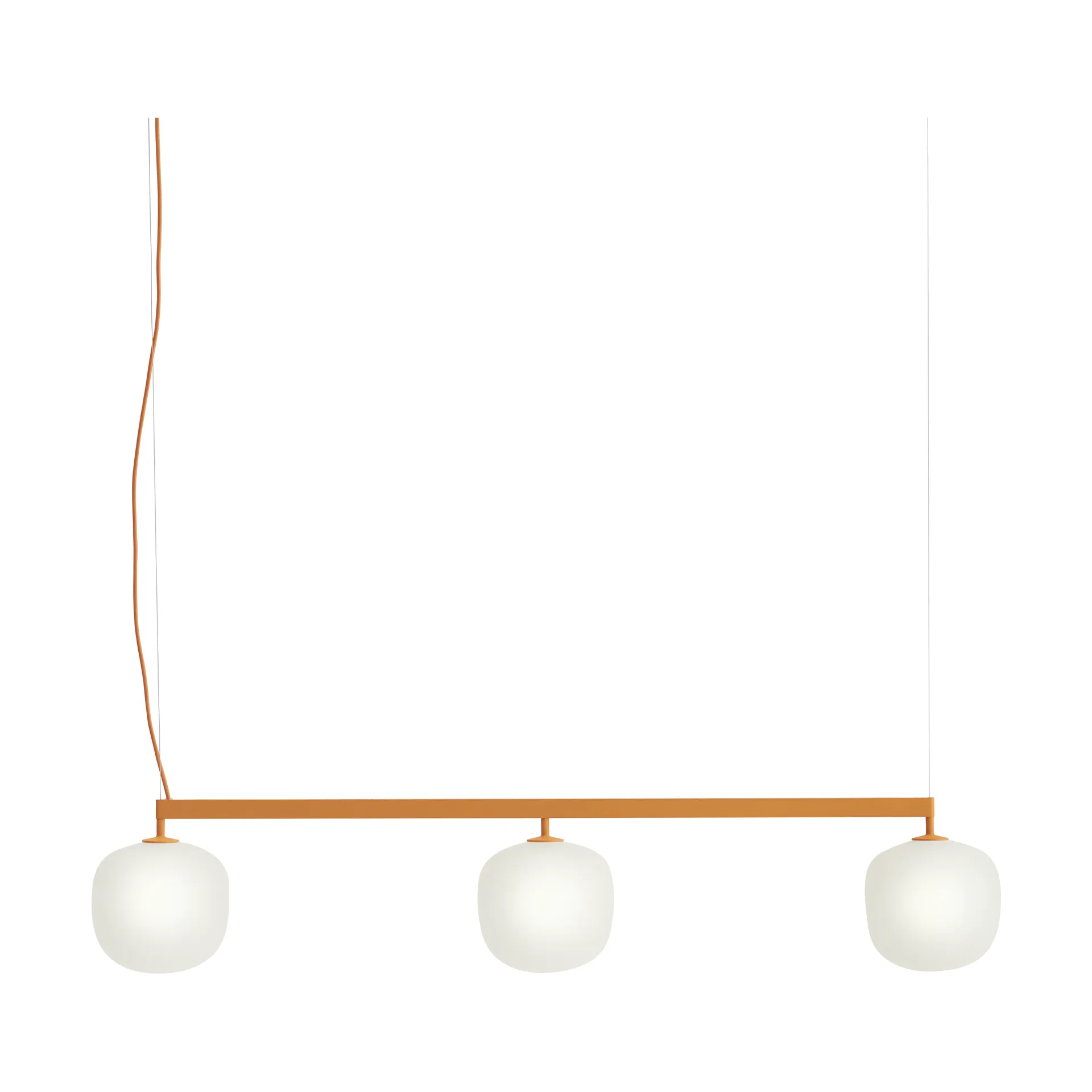 Rime Rail Lamp Pendelleuchte, Orange Muuto