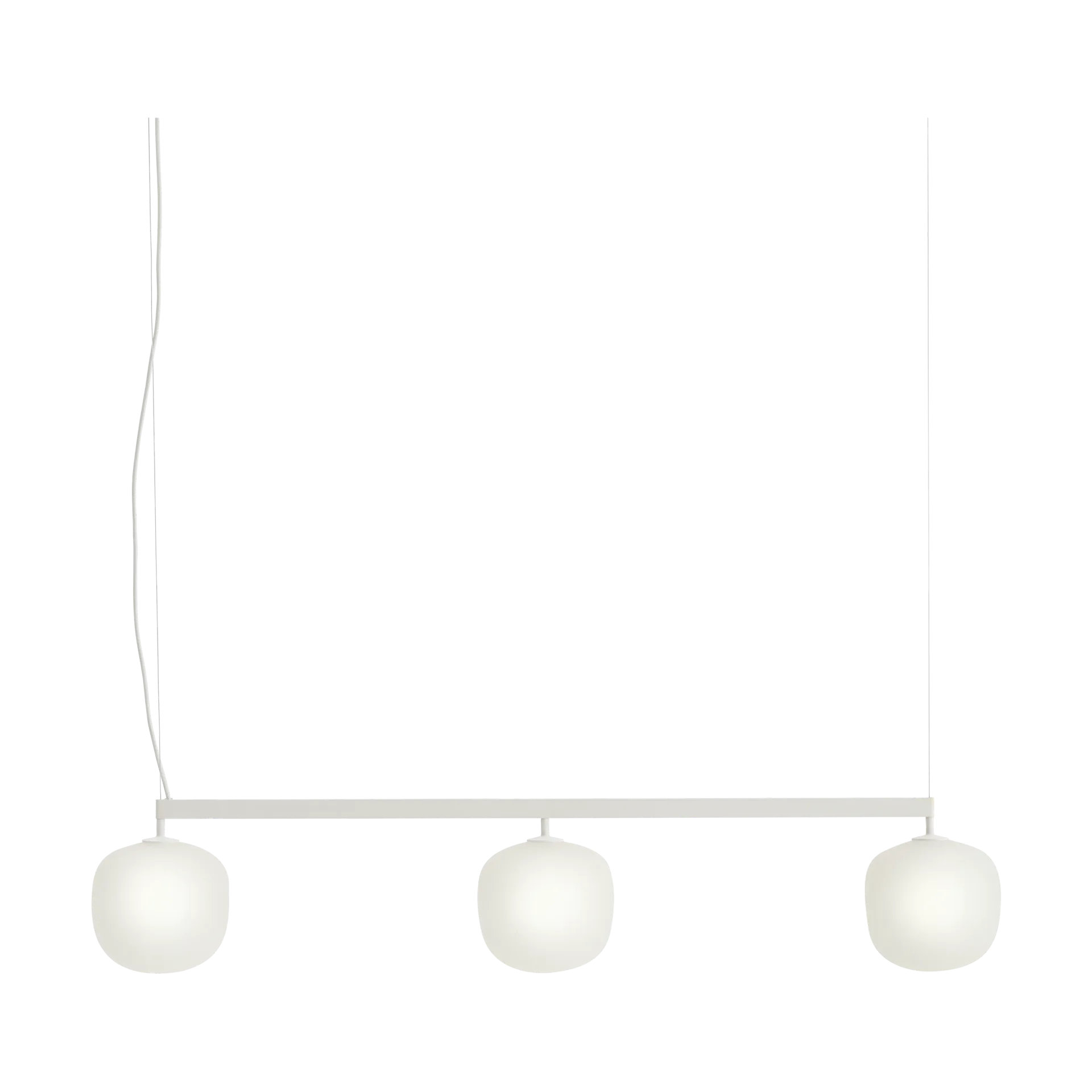Rime Rail Lamp Pendelleuchte, White Muuto
