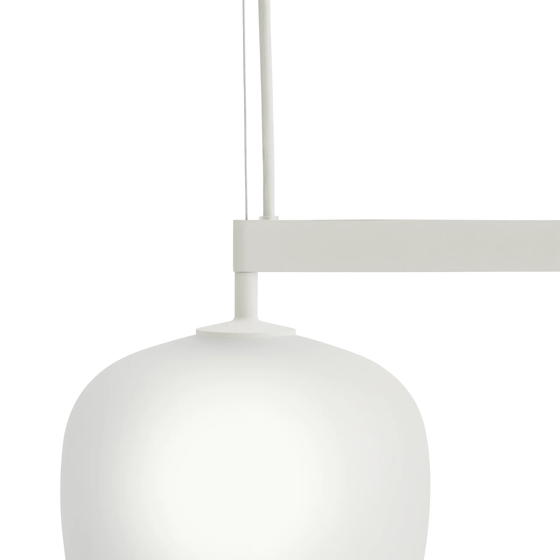 Rime Rail Lamp Pendelleuchte, White Muuto