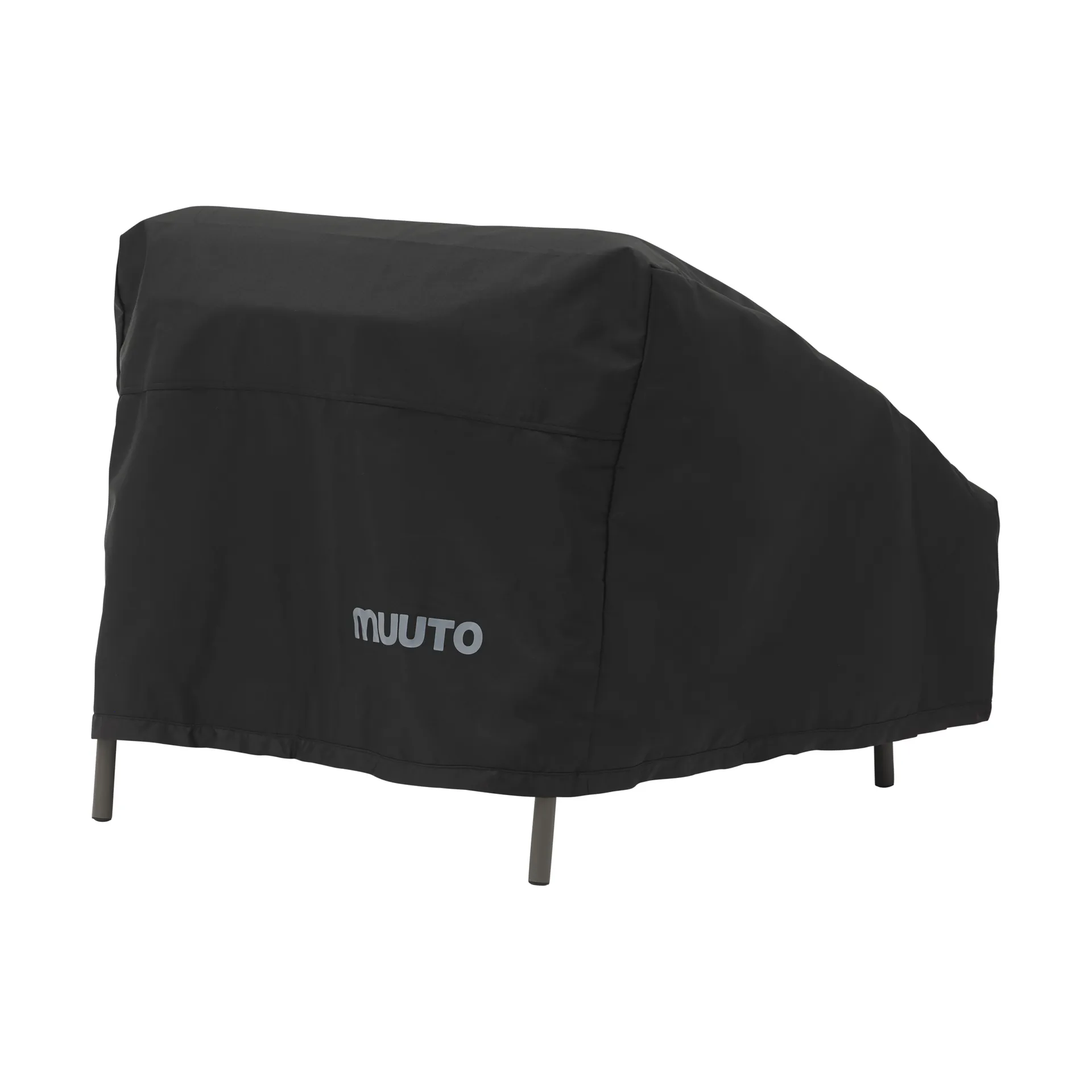 Settle Outdoor Überzugsschutz für Lounge-Sessel, Black Muuto