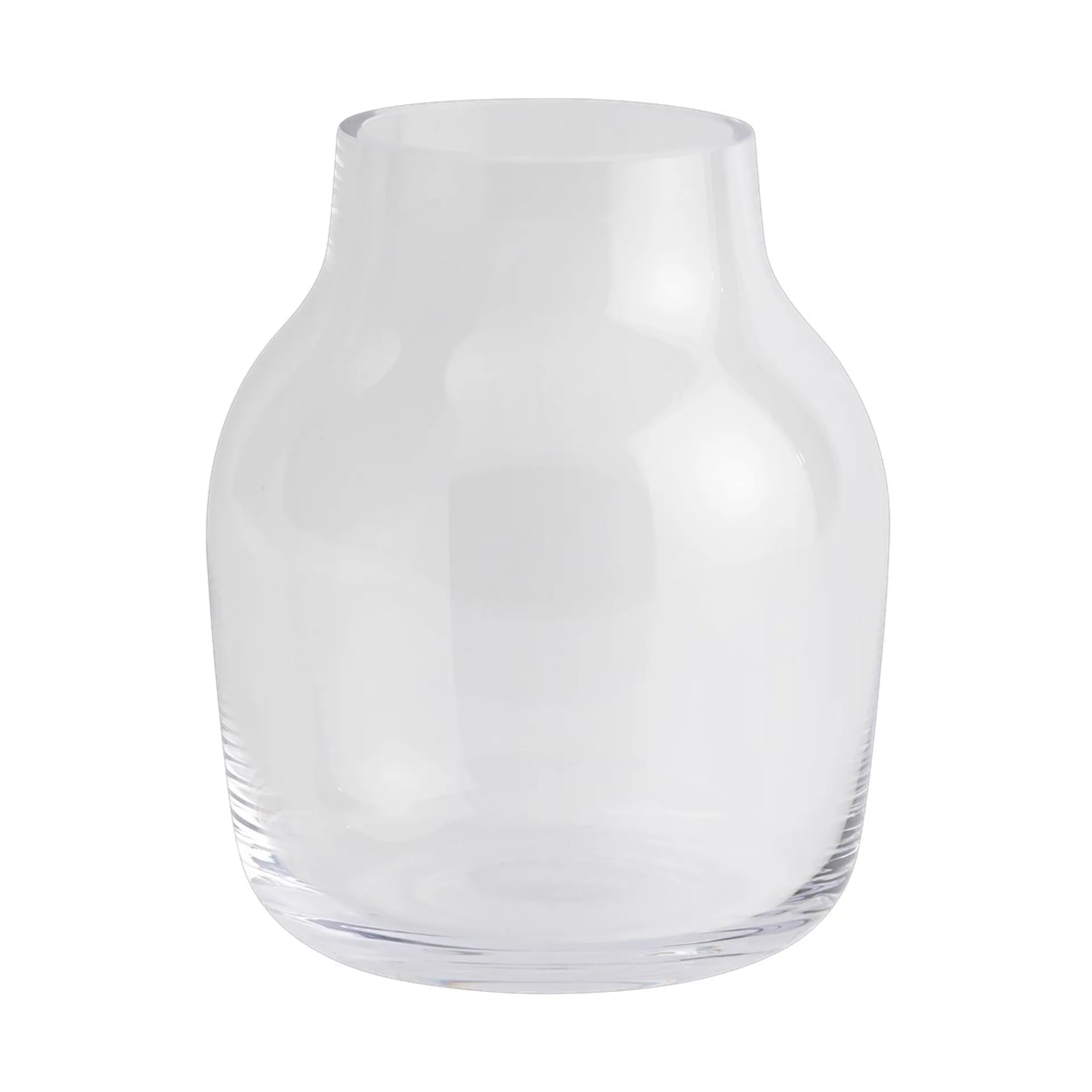 Silent Vase Ø11cm, Clear Muuto