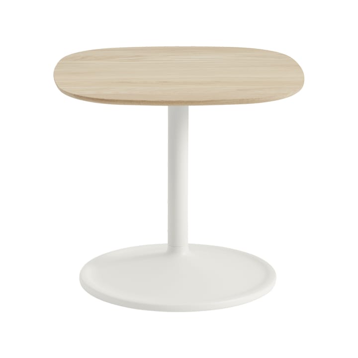 Soft 45 x 45cm Beistelltisch - Solid oak-Off white H: 40cm - Muuto