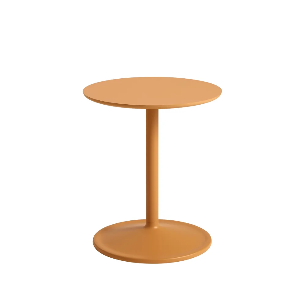 Soft Beistelltisch Ø41cm, Orange laminate H: 48cm Muuto