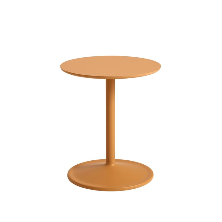 Soft Beistelltisch Ø41cm - Orange laminate H: 48cm - Muuto