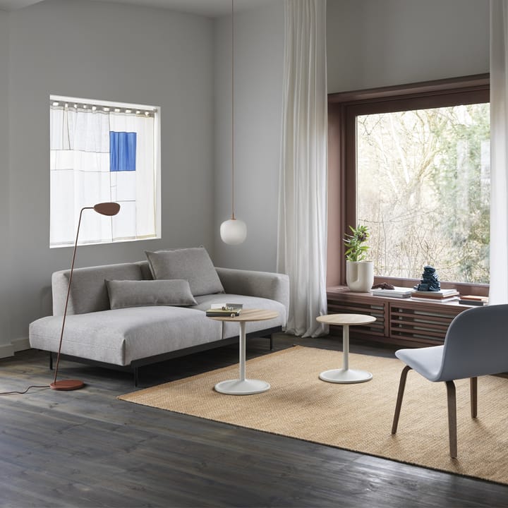 Soft Beistelltisch Ø41cm, Orange laminate H: 48cm Muuto