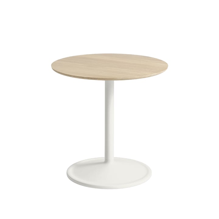 Soft Beistelltisch Ø48cm - Oak-Off white H: 48cm - Muuto