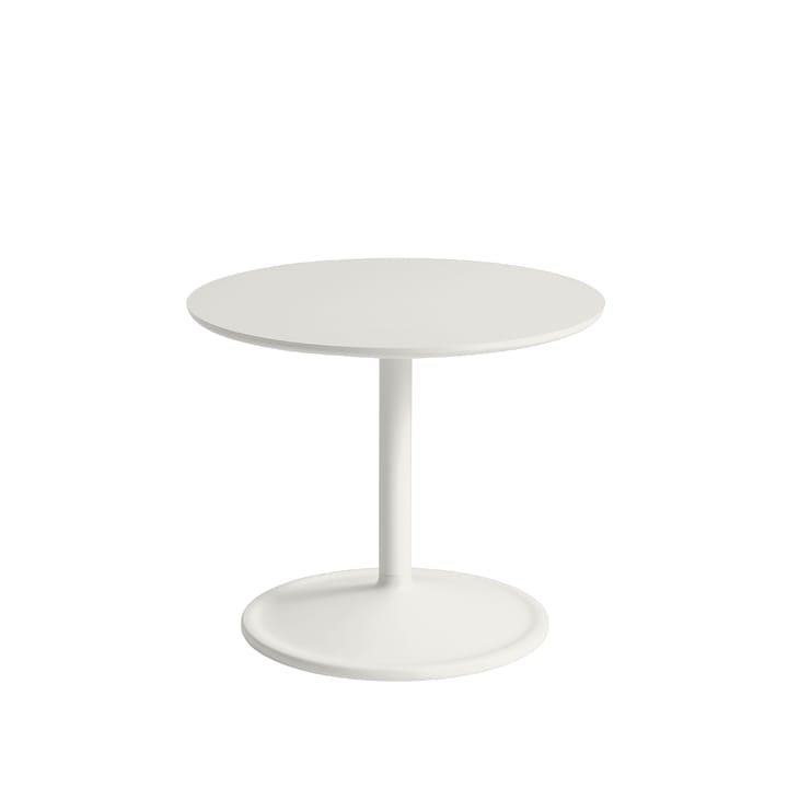 Soft Beistelltisch Ø48cm - Off white linoleum H: 40cm - Muuto