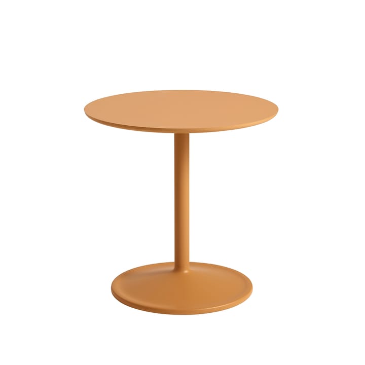 Soft Beistelltisch Ø48cm - Orange laminate H: 48cm - Muuto