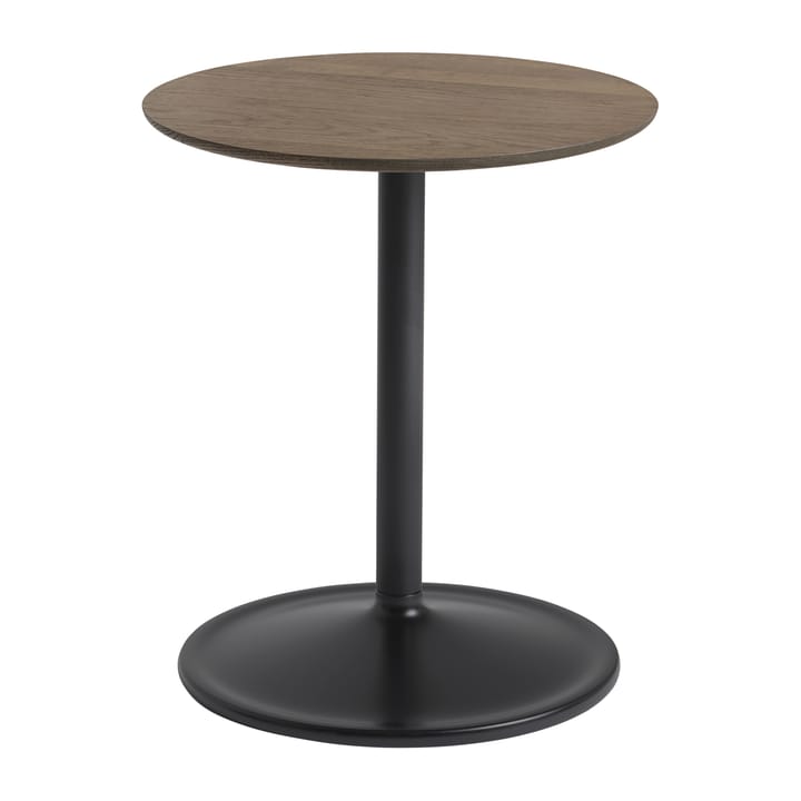 Soft Beistelltisch 48cm - Solid smoked oak-black - Muuto