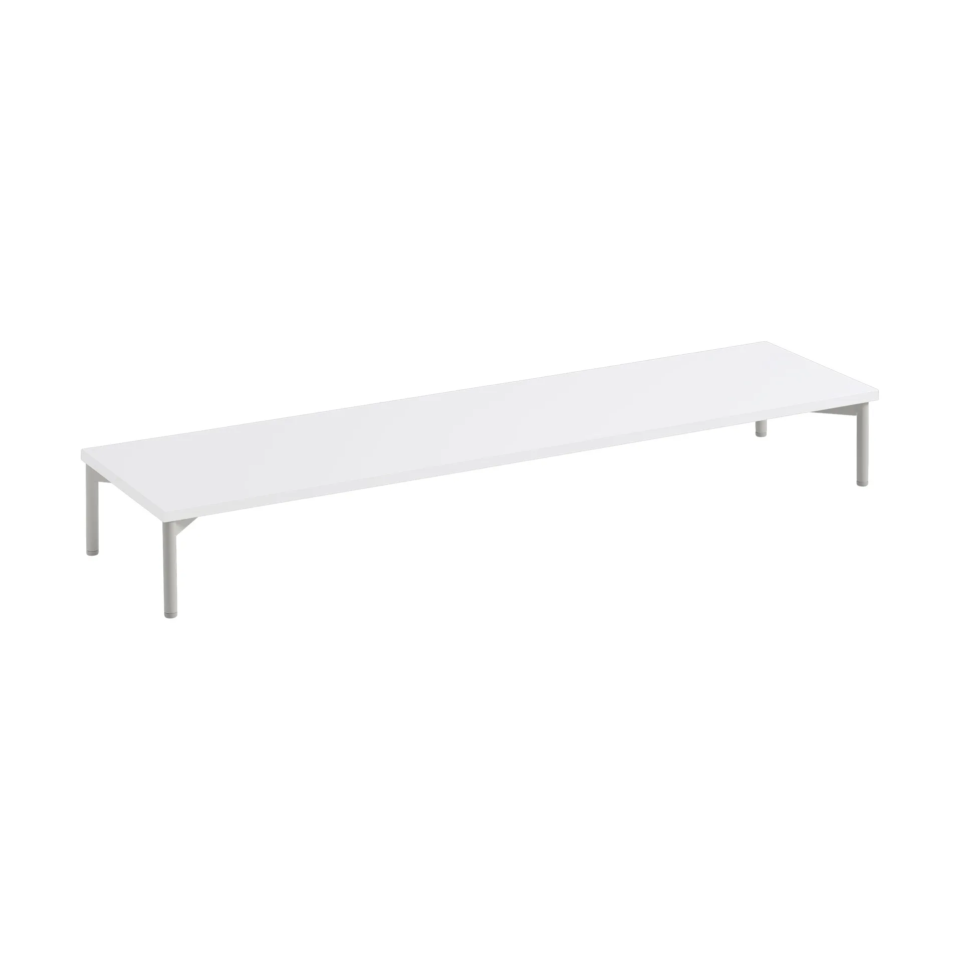 Stacked Aufbewahrungssystem Podium mit Tube Base, White-grey Muuto