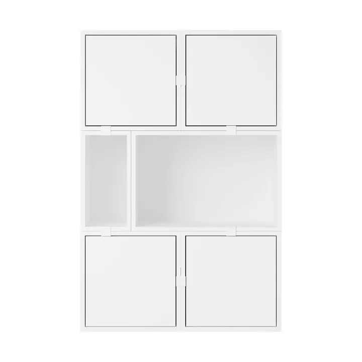 Stacked Aufbewahrungssystem Sideboard Konfiguration 4 - White - Muuto