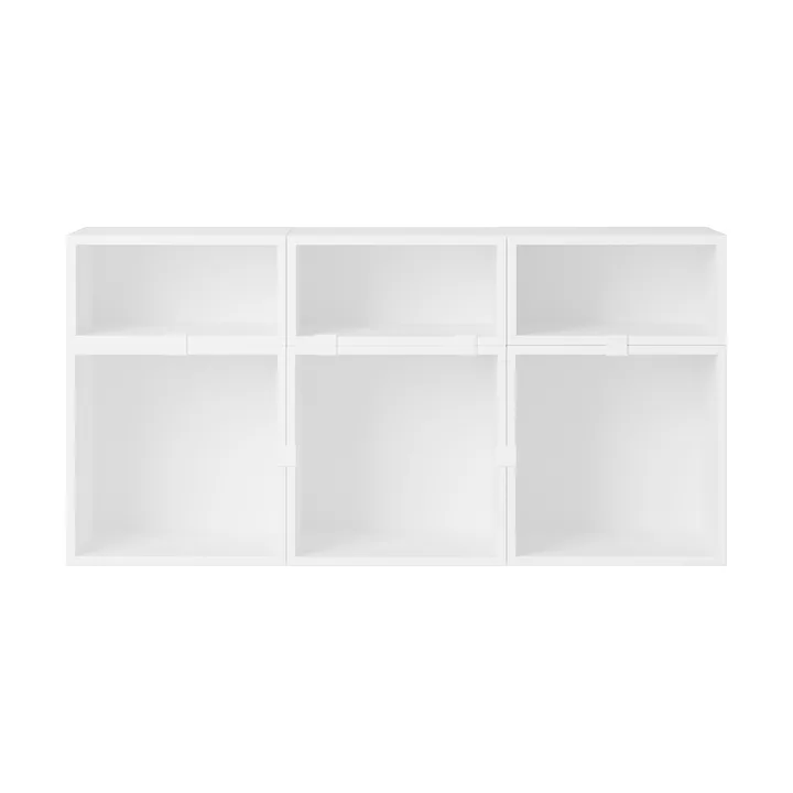 Stacked Aufbewahrungssystem Sideboard Konfiguration 5 - White - Muuto