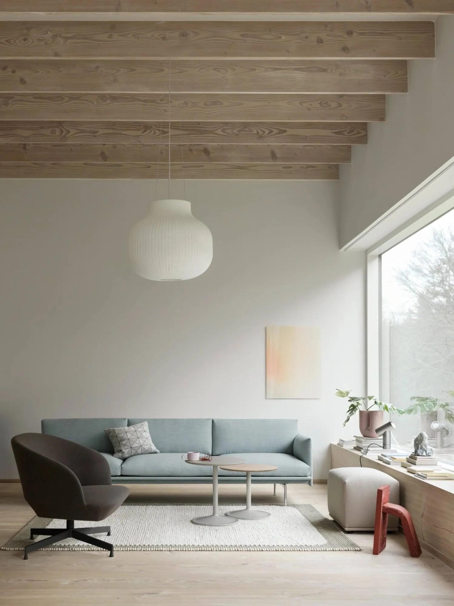 Strand Pendelleuchte close, 60cm Muuto