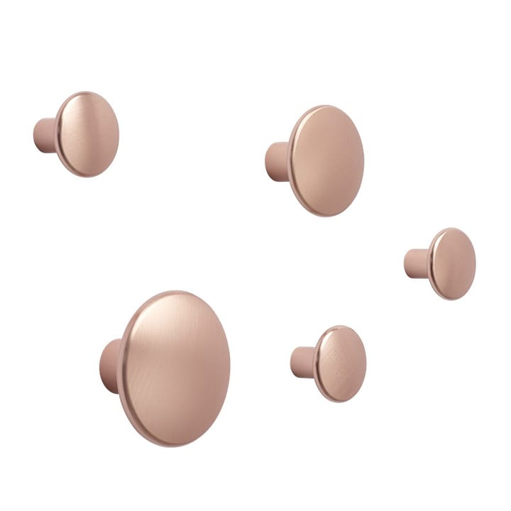 The Dots Kleiderhaken metall 3,9cm, Rose Muuto