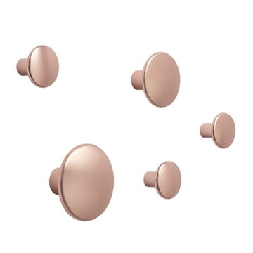 The Dots Kleiderhaken metall 3,9cm - Rose - Muuto
