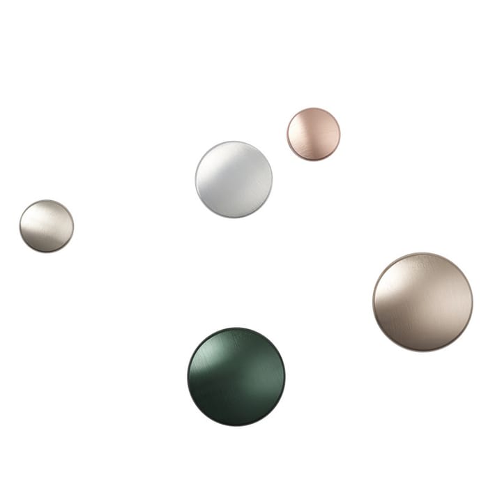 The Dots Kleiderhaken metall 5cm - Dark green - Muuto
