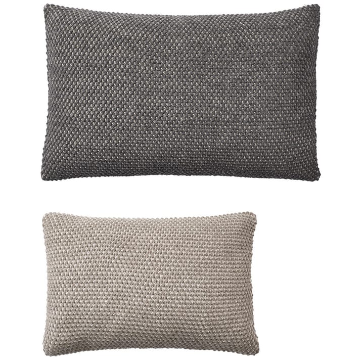 Twine Kissen 50 x 80cm, Dark grey Muuto
