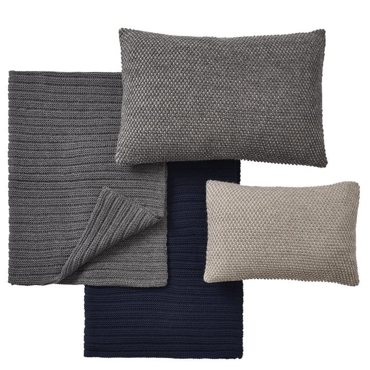 Twine Kissen 50 x 80cm, Dark grey Muuto